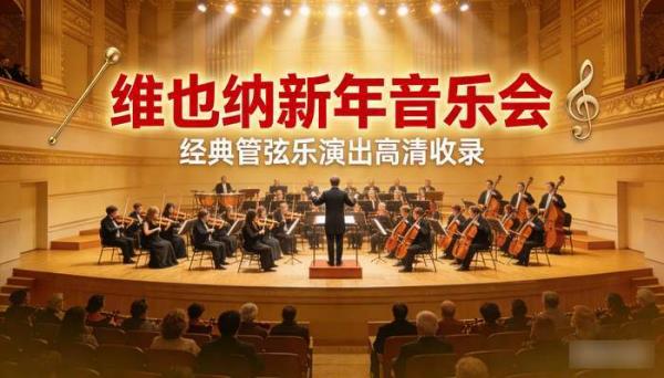 维也纳新年音乐会完整视频 经典管弦乐演出高清收录