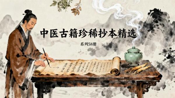 《中医古籍珍稀抄本精选》系列 58 册