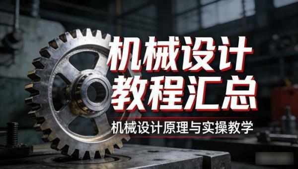 机械设计教程汇总 机械设计原理与实操教学