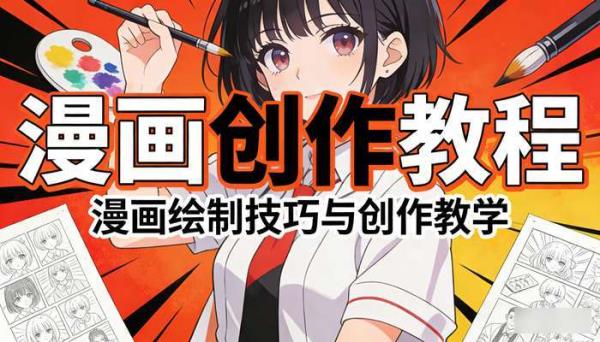 漫画创作教程 漫画绘制技巧与创作教学