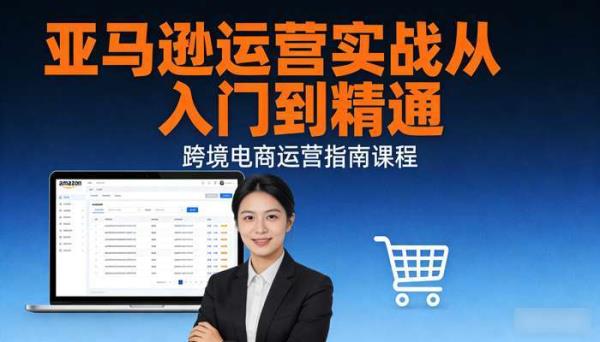 亚马逊运营实战从入门到精通 跨境电商运营指南课程