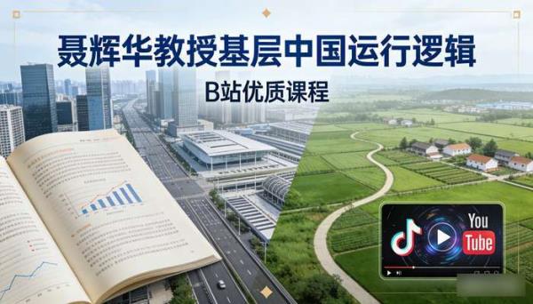 聂辉华教授基层中国运行逻辑：B 站优质课程