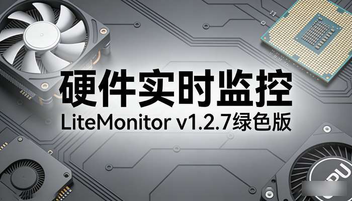 LiteMonitor桌面硬件实时监控工具v1.2.7绿色版