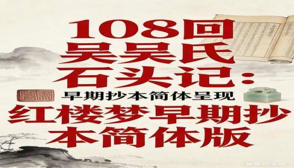 108 回吴氏石头记：红楼梦早期抄本简体版