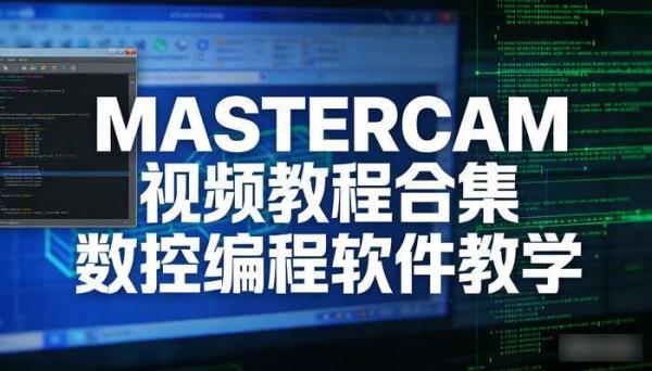 Mastercam视频教程合集 数控编程软件教学