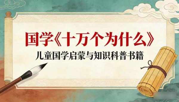 国学《十万个为什么》 儿童国学启蒙与知识科普书籍