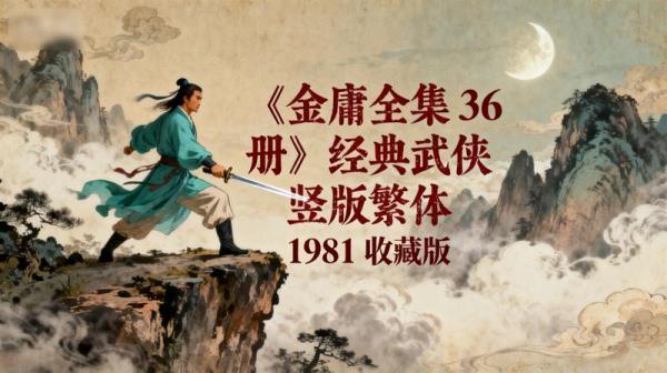 《金庸全集 36 册》经典武侠 竖版繁体 1981 收藏版 [pdf]