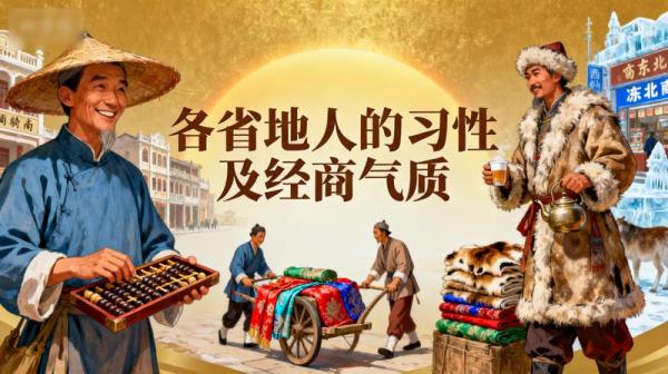 《各省地人的习性及经商气质》