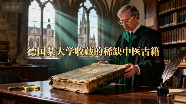 德国某大学收藏的稀缺中医古籍