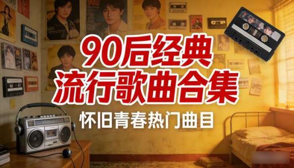 90 后经典流行歌曲合集：怀旧青春热门曲目