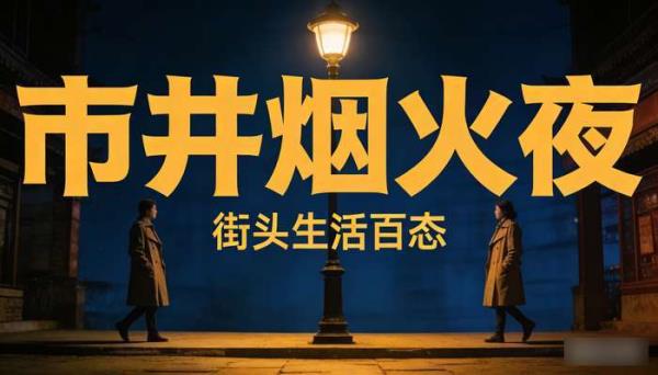 街头日常生活百态人文市井 夜景抖音自媒体短视频素材