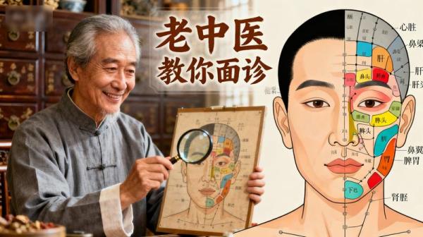 《老中医教你面诊》面部与五脏六腑关系 一眼看出病情 [pdf]