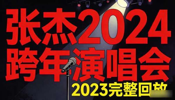 张杰2024未·你好吗跨年演唱会 2023完整回放