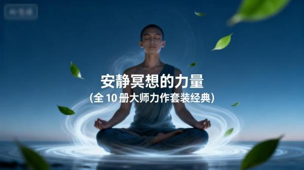 安静冥想的力量 (全 10 册大师力作套装经典)