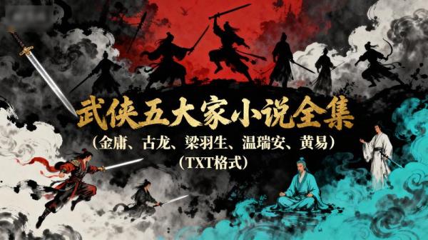 武侠五大家小说全集（金庸、古龙、梁羽生、温瑞安、黄易武）（TXT 格式）