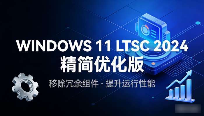Windows 11 LTSC 2024精简优化版，移除冗余组件提升性能