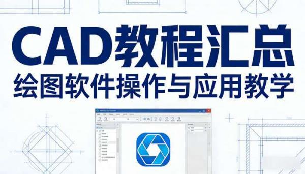 CAD教程汇总 绘图软件操作与应用教学