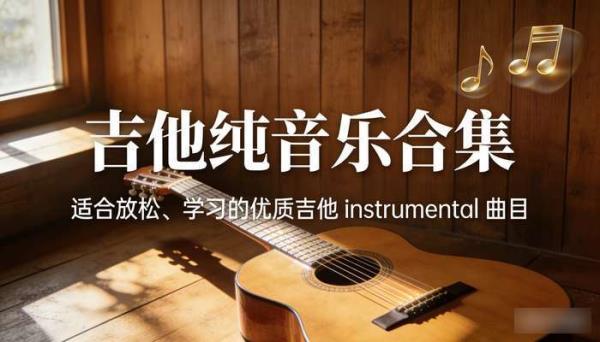 吉他纯音乐合集：适合放松、学习的优质吉他 instrumental 曲目