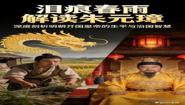 泪痕春雨解读朱元璋：深度剖析明朝开国皇帝的生平与治国智慧