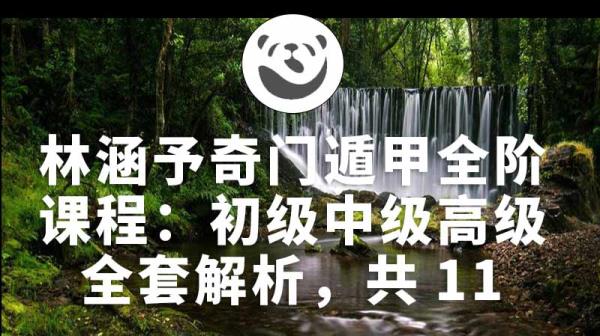 林涵予奇门遁甲全阶课程：初级中级高级全套解析，共118集