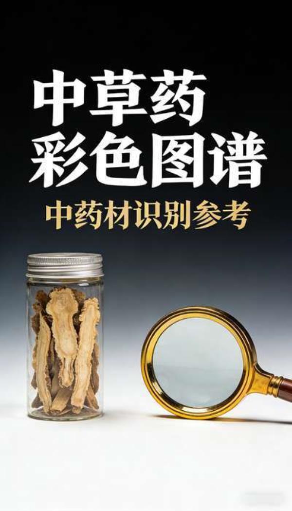中草药彩色图谱白金珍藏版：中药材识别参考