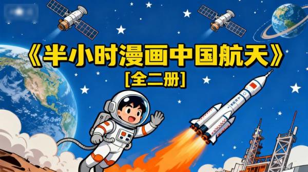 《半小时漫画中国航天》[全二册]