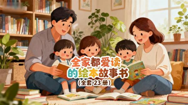 全家都爱读的绘本故事书 (全套 23 册)