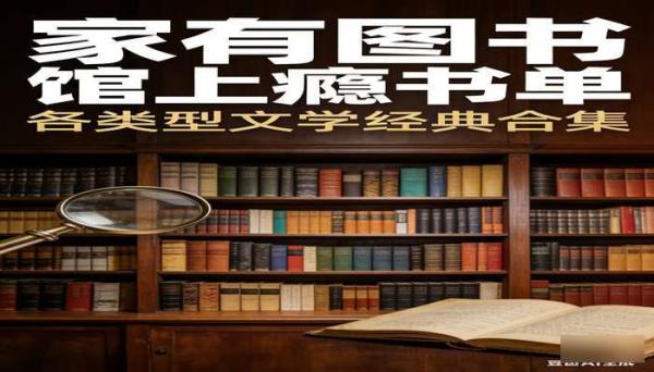 家有图书馆上瘾书单 6000 余册 各类型文学经典合集