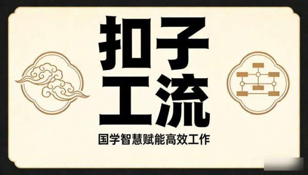 《扣子工作流》国学竖版内容排版制作高效工作流工具