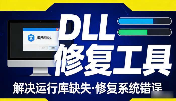 dll修复工具 常用运行库缺失弹窗电脑系统错误修复