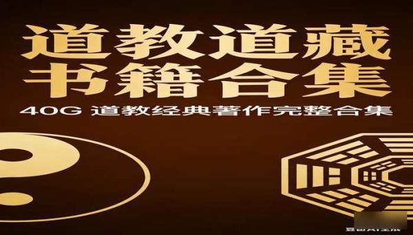 道教道藏书籍合集 40G 道教经典著作完整合集