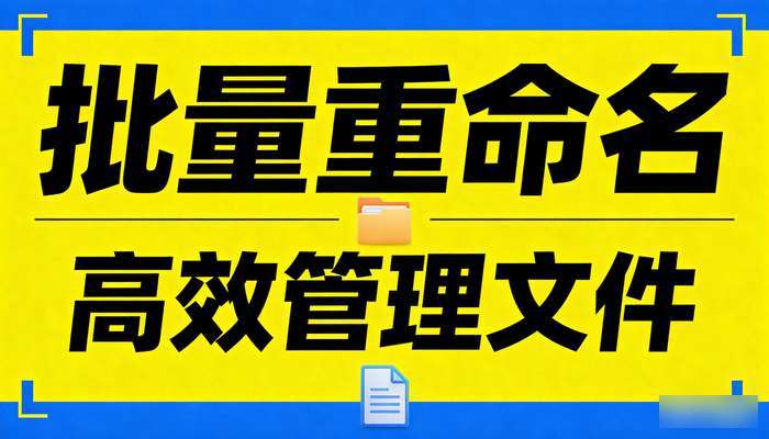 批量重命名ReNamerProv7.8.0.3