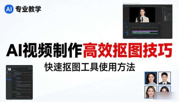 《AI视频制作》快速抠图工具使用方法 高效抠图技巧教学