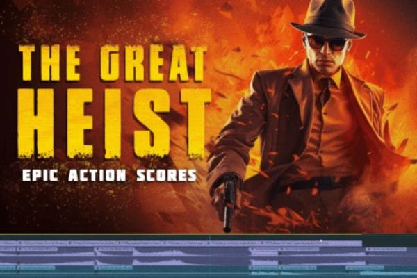 无损音效包！电影片头大气史诗震撼宣传预告片分层音乐音效12组Triune Digital – The Great Heist