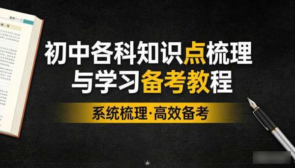 初中各科知识点梳理 初中学习与备考教程