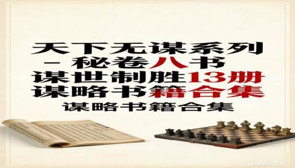 天下无谋系列 - 秘卷八书  谋世制胜 13 册 谋略书籍合集