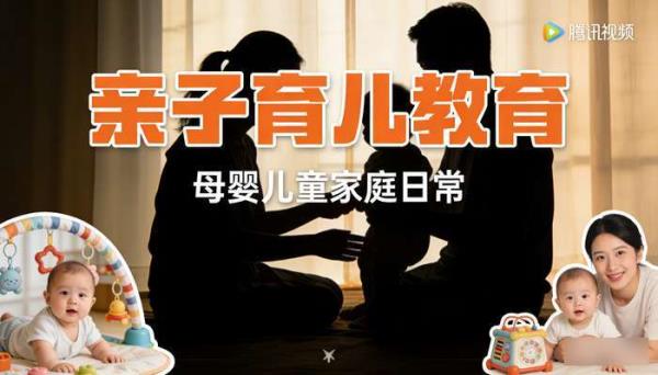 国外亲子育儿教育素材 母婴儿童家庭日常书单号高清短视频