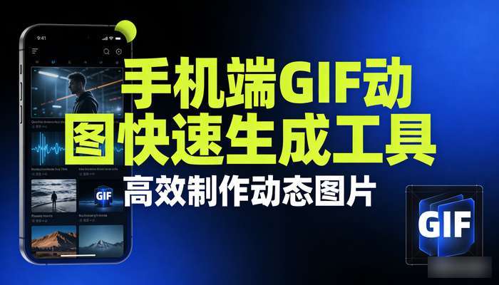 GIF动图制作软件 手机端快速生成动态图片工具