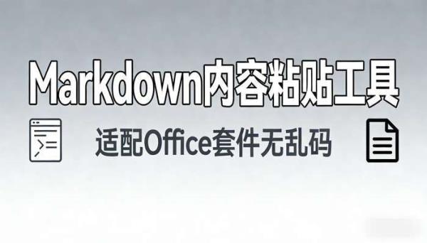Markdown内容粘贴工具 适配Office套件无乱码