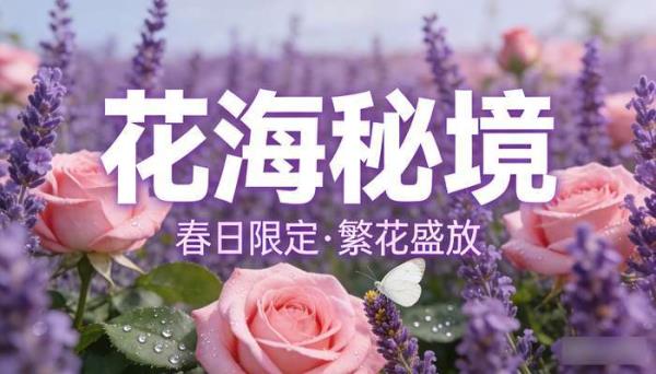 4K高清花朵花海花卉 抖音快手自媒体摄影写生素材手机壁纸