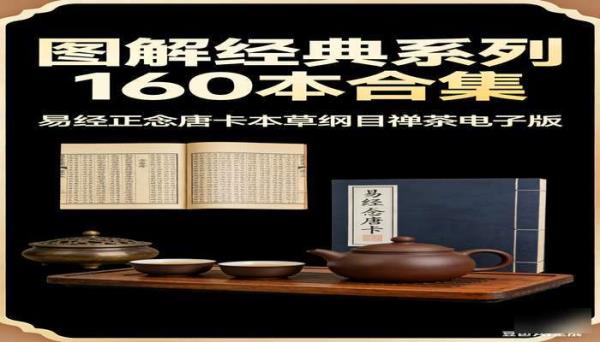 图解经典系列160本合集 易经正念唐卡本草纲目禅茶电子版