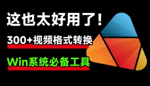 这工具也太顶了！超300视频格式转换，内置高清电脑录屏功能，绿色免安装版，完全免费 HD Video Converter Factory
