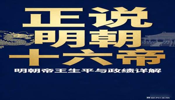 正说明朝十六帝 详解明朝帝王生平与政绩书籍
