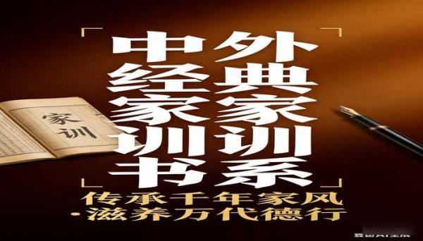 中外经典家训书系 收录中外经典家训的教育书籍