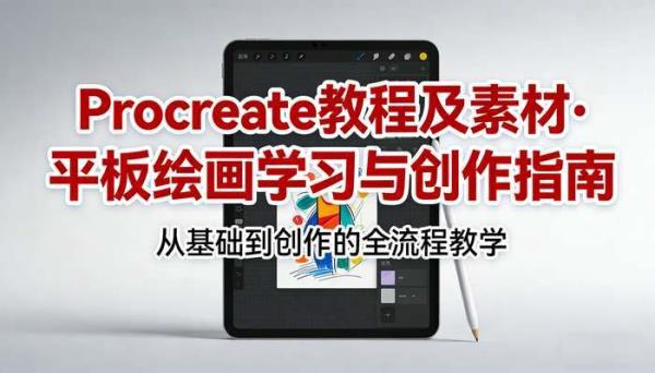 Procreate教程及素材 平板绘画学习与创作教程