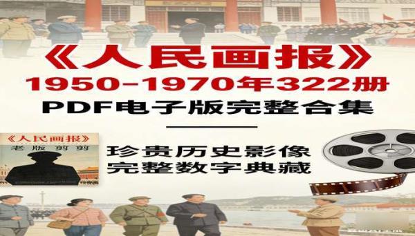 《人民画报》1950-1970年322册 PDF电子版完整合集
