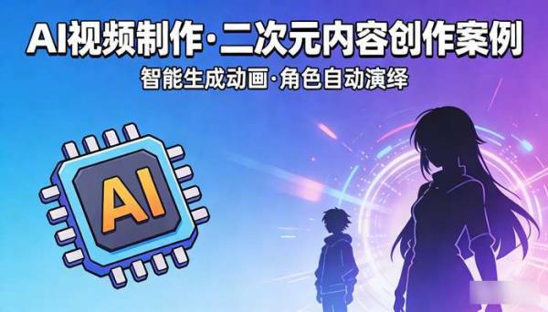 《AI视频制作》漫画风格视频制作案例 二次元内容创作
