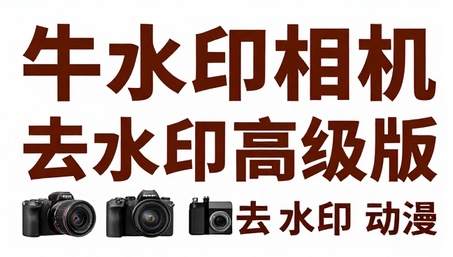 修改牛水印相机去水印高级版