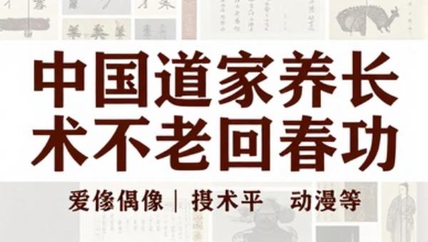 中国道家养生长寿术不老回春功