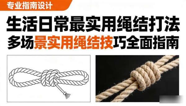 生活日常最实用绳结打法 多场景实用绳结技巧全面指南